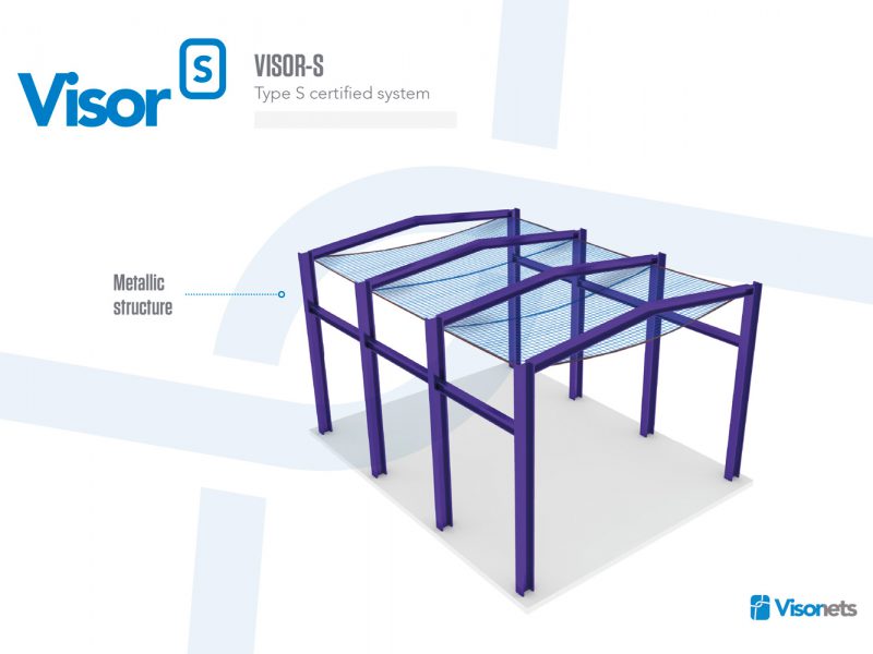 Safety Net Type S – Metallic Structure – VISOR-S