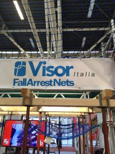 Feria SAIE Redes de Seguridad en Bologna - VISORNETS