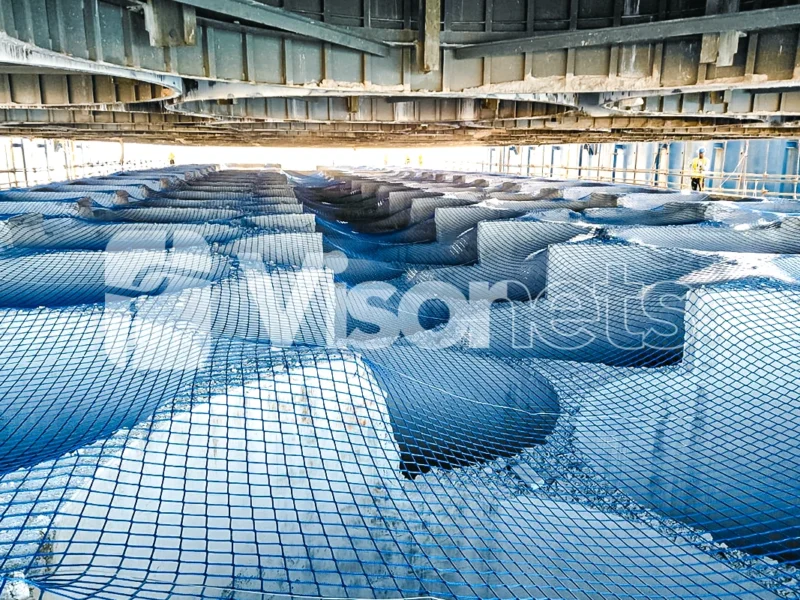 Filets de sécurité de type « S » VISORNETS pour le projet d'agrandissement du port de Valence