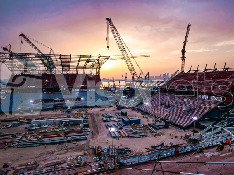 Filets de sécurité VISORNETS type "S" au stade "Ras Abu Aboud 974" au Qatar