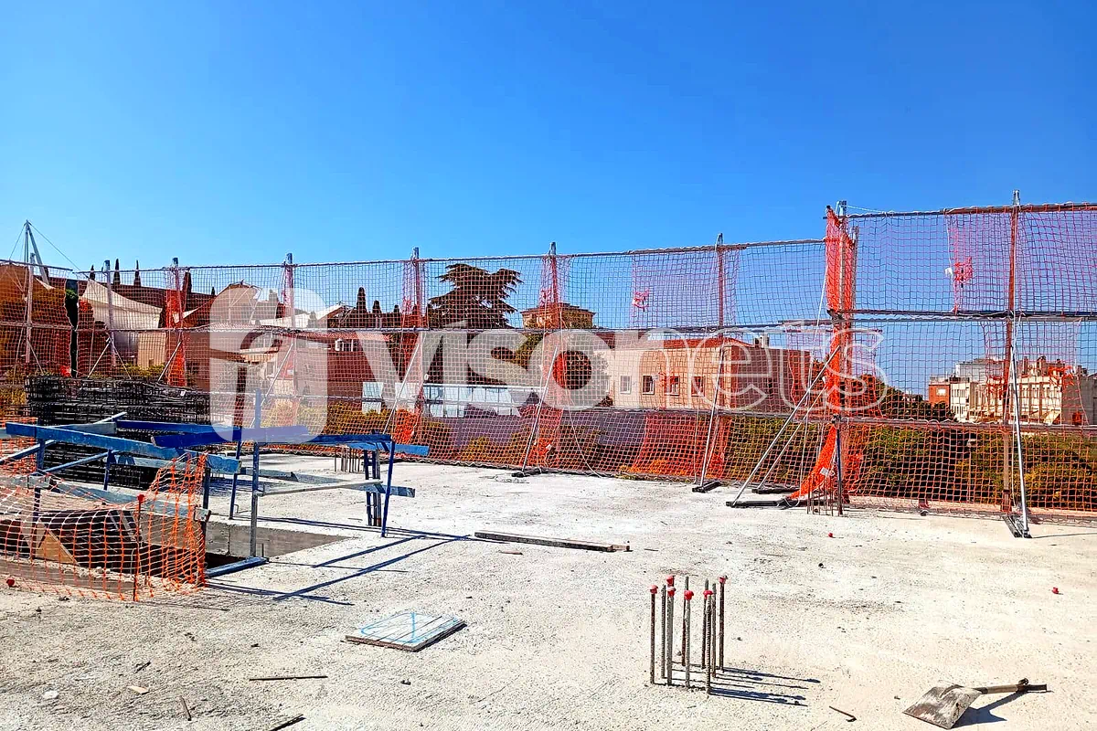 SRP Système de retenue provisoire – Filets de sécurité sur chantier – Projet à Tarragone (Catalogne, Espagne)